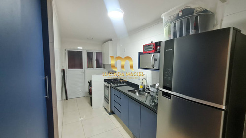 Imagem 4 de 15 de Apartamento Vista Mar, 2 Dorms.,1 Suíte, Lazer Completo- Guilhermina - Ap6474-a