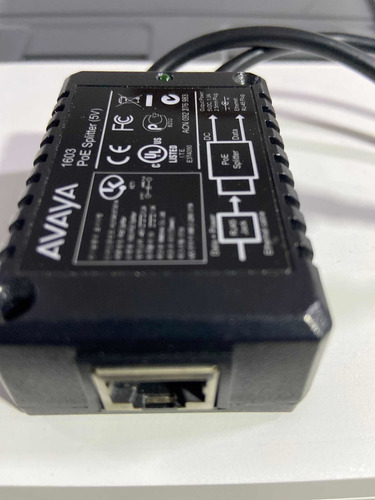 Imagen 2 de 2 de Injector Poe Avaya 1603 Nuevo