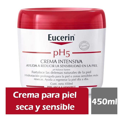 Eucerin Ph5 Crema Intensiva Piel Seca Sensible X 450ml