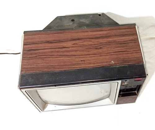 Antiguo Retro Televisor Color Restaurar 60 S