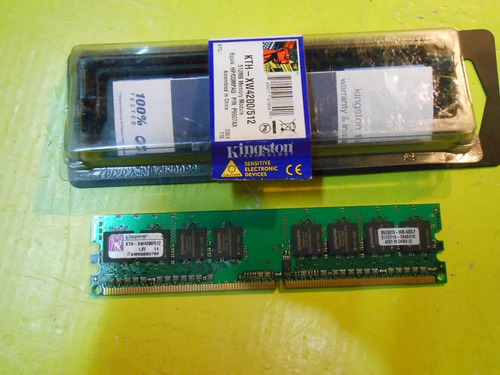 Memoria Kingston Kth-xw4200/512 Ddr2 512mb Pc2-3200 En Caja (Usado)