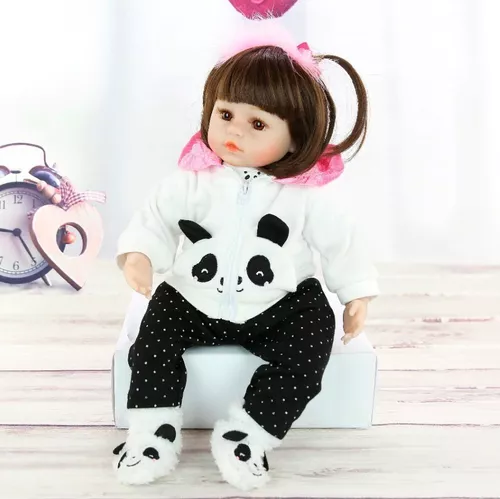 Bebe Reborn Menina Panda