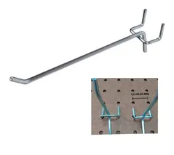Comprar Gancho P/painel Canaletado E Perfurado De 10cm C/120 Unidade no Mercado Livre