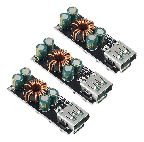 Dweii 3pcs 60w 6-35v Dc A Usb Tipo C Pd 3.0 Qc4.0 + Y Tipo A