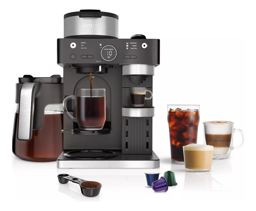 Sistema Renovado Ninja Cfn601 Para Espresso Y Café Barista