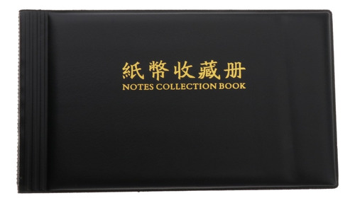 Álbum De Colección De Billetes Funda Protectora De 20