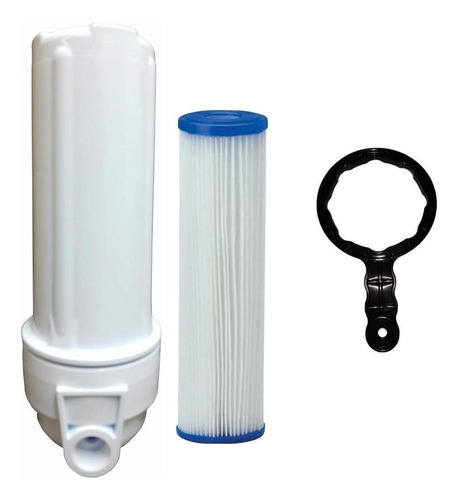 Filtro Água Caixa Dágua Cavalete Com Refil Lavável Plissad