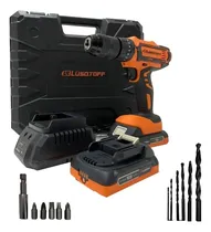 Comprar Taladro Atornillador Inalámbrico Percutor 13mm Lüsqtoff ATL18-9B 18v Color Naranja Frecuencia 50Hz