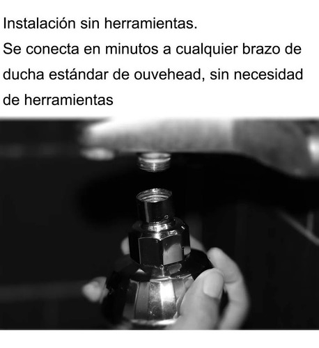 Imagen 7 de 9 de Cabeza Ducha De Spray Siete Colores Regadera Con Luz Led
