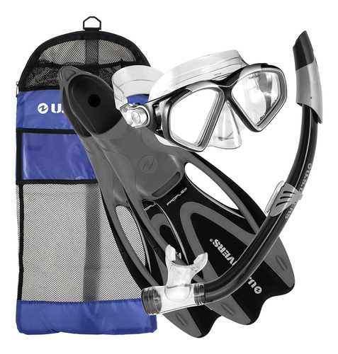 U.s. Divers Adult Cozumel Mask, Seabreeze Ii Snorkel, Aletas