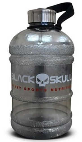 Galão Tampa De Aço Oficial - 1,8l - Black Skull