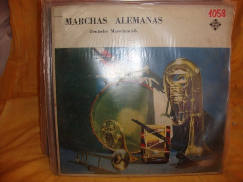 Vinilo Banda De La Policia De Berlin Marchas Alemanas Cl1