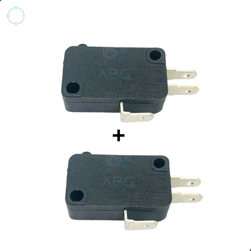 2x Micro Chave Interruptor Da Porta Microondas Consul Philco