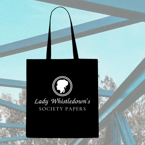 Tote Bag - Bridgerton - Lady Whistledown's Society Papers