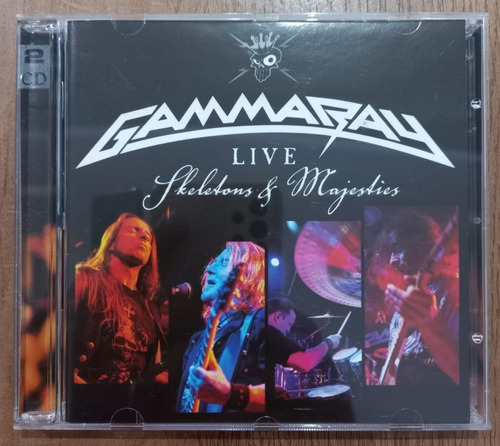 Gamma Ray Live Skeletons & Majesties Doble Excelente Estad 