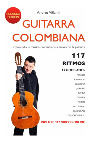 Libro Método De Guitarra Colombiana Libro Y Dvd