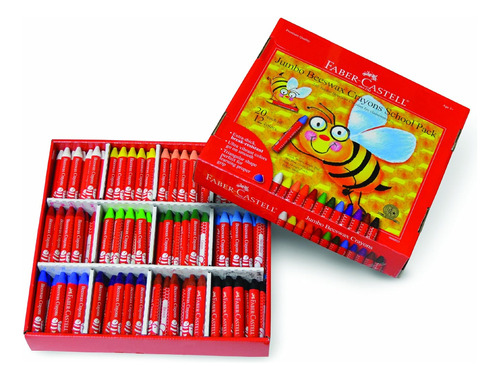 Crayones De Cera De Abejas En Estuche 900025 Faber-castell