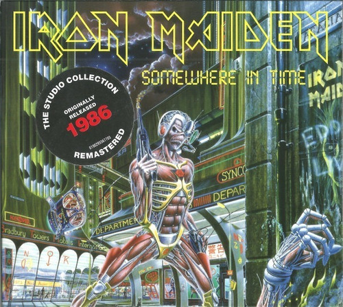 Cd Iron Maiden Somewhere In Time Nuevo Y Sellado