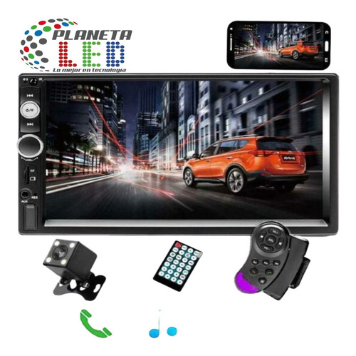 Radio Pantalla Doble Din Mp5 Video Usb Sd Bluetooh Hd 7