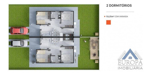 Imagem 12 de 13 de Casa À Venda, 53 M² Por R$ 175.000,00 - Jardim Maria Celina - Londrina/pr - Ca1257