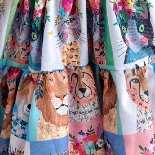 Imagem 2 de 4 de Vestido Infantil Verão Rodado Menina Mini Diva Princesa