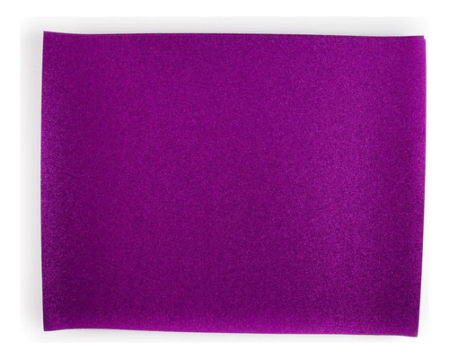 Foamy Tamaño Carta Diamantina Ultrabrillante Selanusa Color Morado