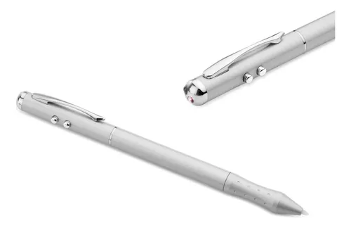 Apuntador Laser Manager Inalambrico Linterna Y Boligrafo X2