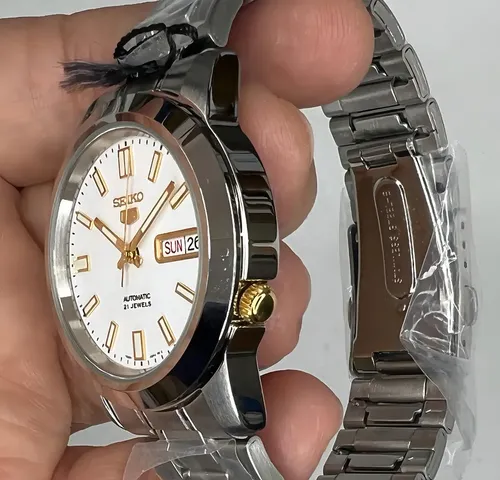 Relógio Seiko 5 Automático Masculino Snkk07k1 | Parcelamento sem juros