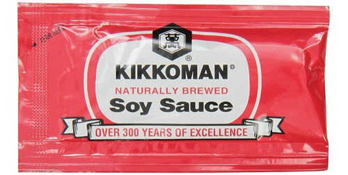 Salsa De Soya Kikkoman Original Caja 500 Sobres Soy Sauce