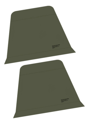 2x Paredes Laterales Del Dosel Paneles De Pared Verde