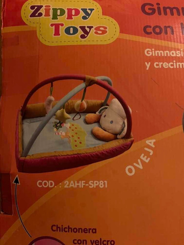 Gimnasio Con Chichonera Fluffy Gyms Zippy Toys Original !!!