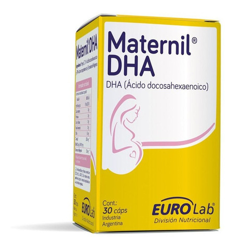 Eurolab Maternil Dha Suplemento Dietario 30 Capsulas