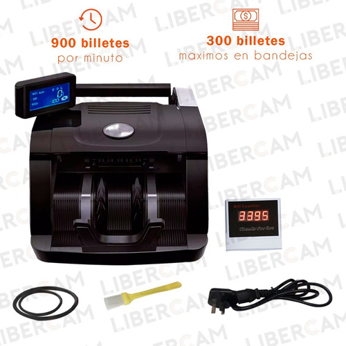 Contadora De Billetes Máquina Cuenta Dinero Detector Falsos