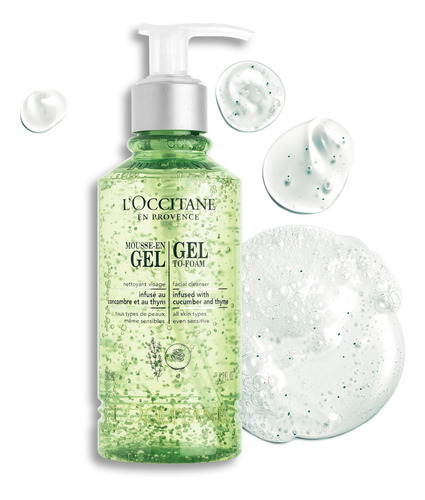 Espuma En Gel Limpiador Facial, L'occitane