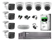Comprar Kit 8 Cámaras De Seguridad Hikvision 5mp 04 Camaras Audio