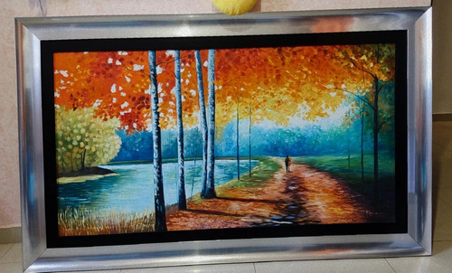 Hermoso Cuatro De Pintura 60x 37