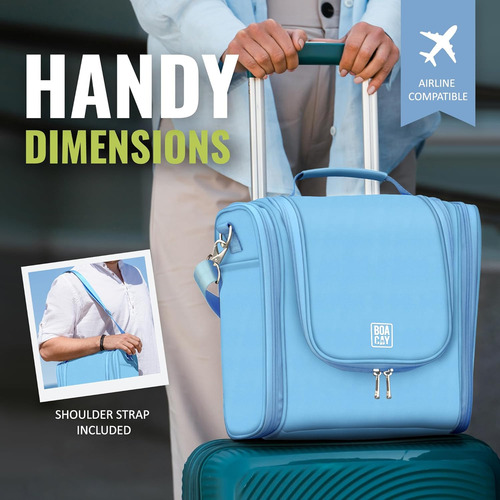 Neceser De Viaje Colgante Extra Grande Boacay Para Mujer...