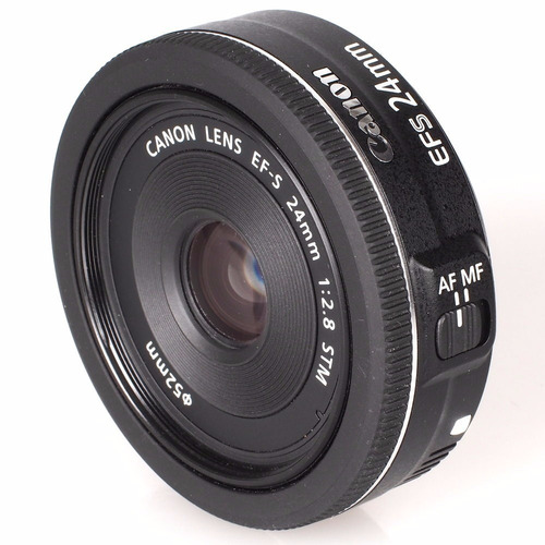 Imagem 3 de 6 de Lente Canon Ef-s 24mm F/2.8 Stm Wide Angle - Pronta Entrega.