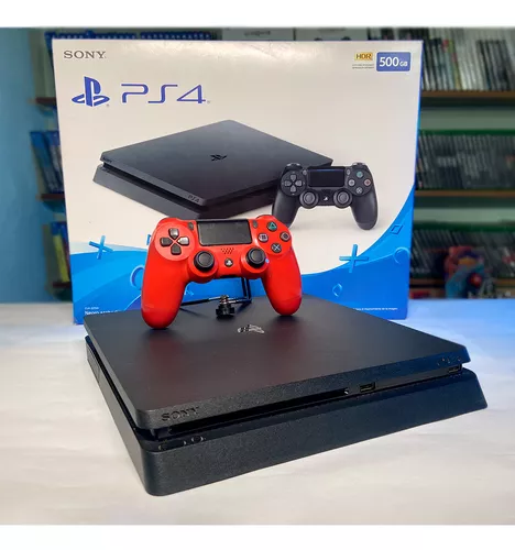 Playstation 4 Slim 500GB - Games Você Compra Venda Troca e Assistência de  games em geral