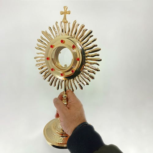 Custodia Eucaríastica Ostensorio Santísimo Resplandor Sol A1