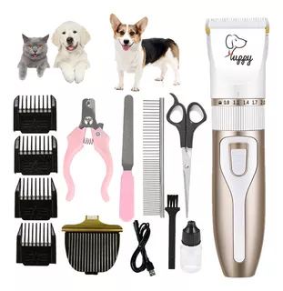 Maquina Rasuradora Para Cortar Pelo De Perro Y Gatos Kit