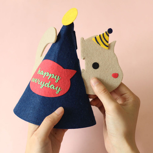 Sombreros De Fiesta De Cumpleaños Con Temática Animal, 4 Uni