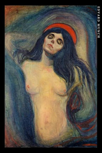 Edvard Munch: Madonna. Cuaderno De Notas. Diseño Artístico Y