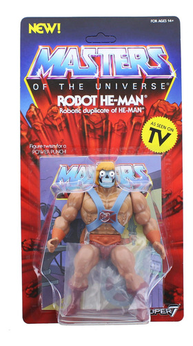 Boneco Robot He-man Master Of The Universe Super7