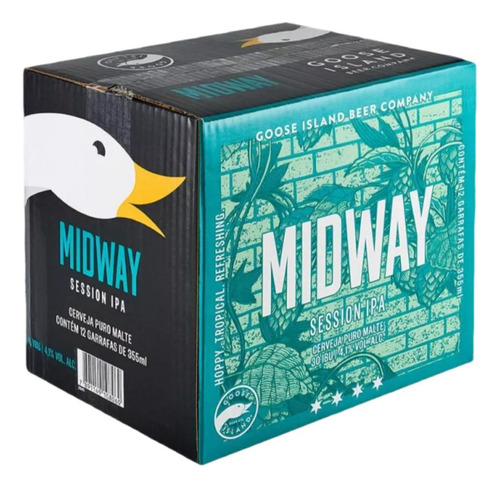 Cerveja Goose Island Midway Session Ipa 355ml