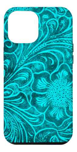 iPhone 12 Pro Max Faux Cuero Turquoise Tea B08v7zq5r4_310324