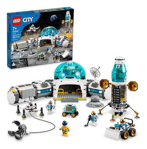 Lego City Lunar Research Base - Juguete Espacial