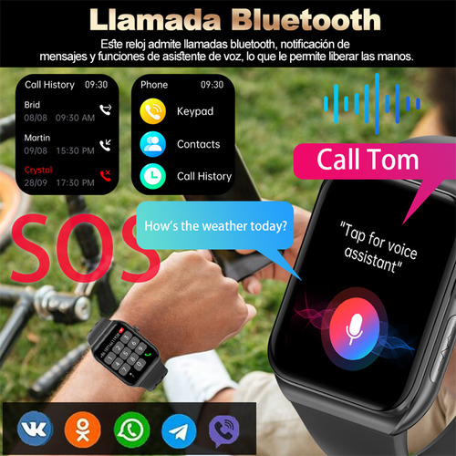 Bk01 Reloj Inteligente Para Hombre Bluetooth Llamada Ecg+ppg Smart Watch Para Mujer
