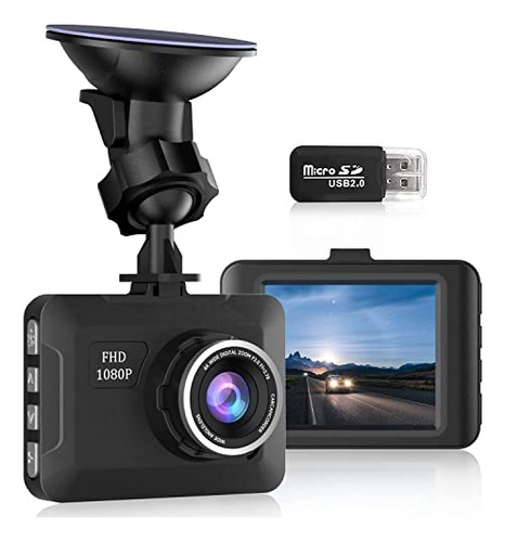 Cámara Frontal Dash Cam Full Hd 1080p De 2.4 Pulgadas ...