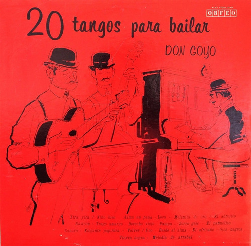 Don Goyo - 20 Tangos Para Bailar Lp (Usado)